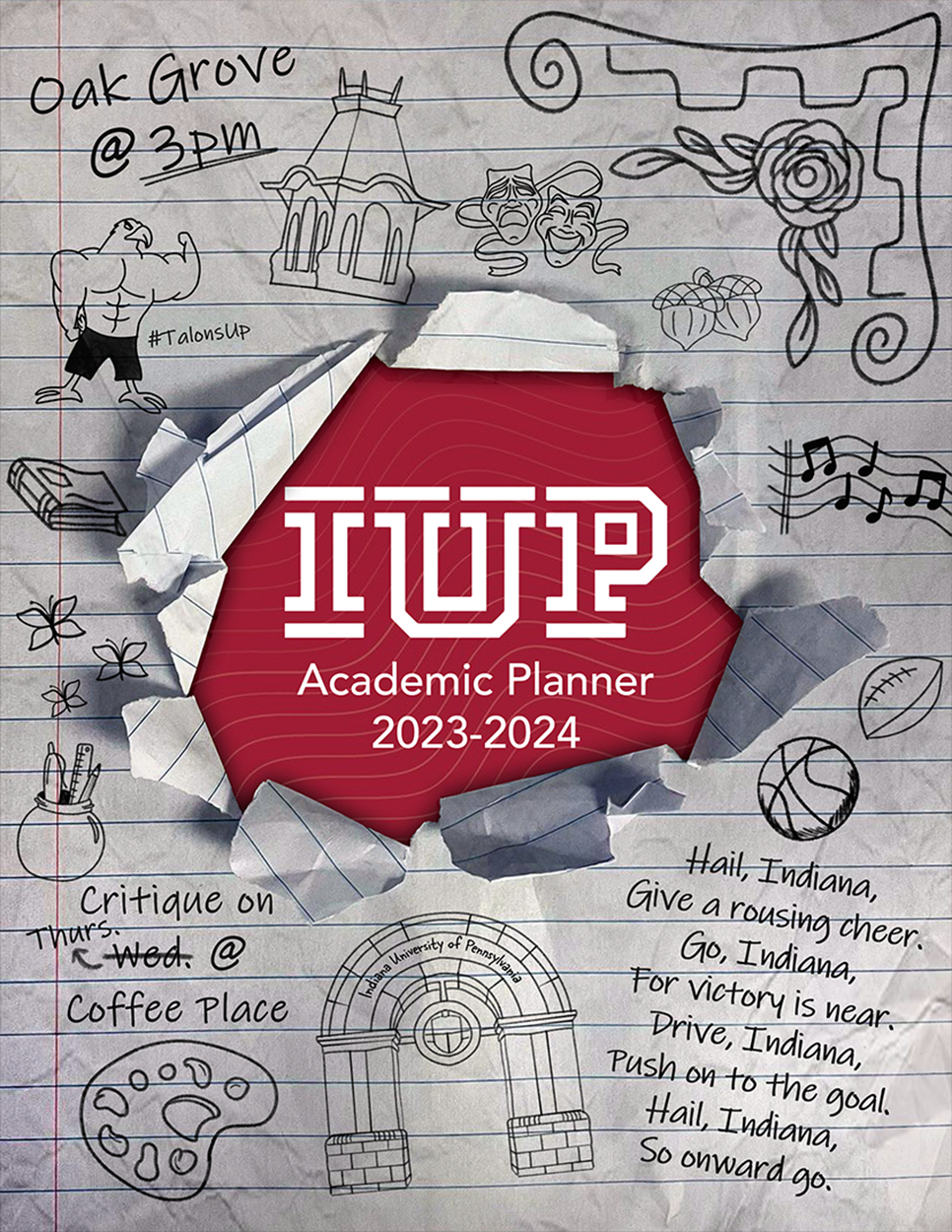IUP Academic Planner Cover Design - First Year